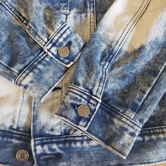 Men's GS 115 Premium Denim Jacket Size M Bleached Blue - Picture 10 of 10